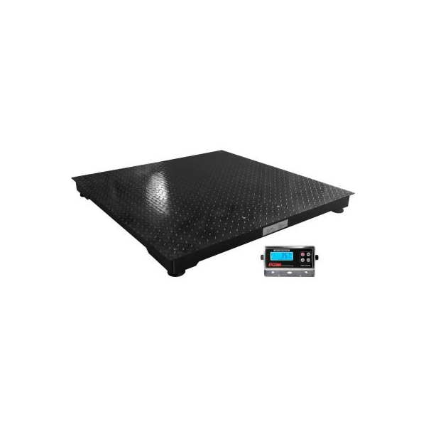 Optima Scale Mfg. Optima 916 Series Heavy Duty Pallet Scale With LED Indicator, 5'x5', 10,000 lb x 2 lb OP-916-5x5-10-NNLED - main